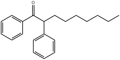 Nonanophenone, 2-phenyl-, Struktur