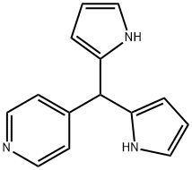 5 -(4-吡啶基)二吡咯亚甲基化合物, 52073-75-3, 结构式
