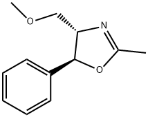 (4S,5S)-(-)-4-甲氧基甲基-2-甲基-5-苯基-2-唑啉, 52075-14-6, 结构式