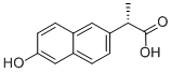 O-DESMETHYLNAPROXEN 化学構造式