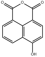 4-Hydroxy-1,8-naphthalenedicarboxylic anhydride Structure