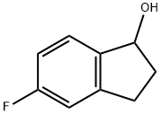 5-氟-2,3-二氢-茚-1-醇 结构式