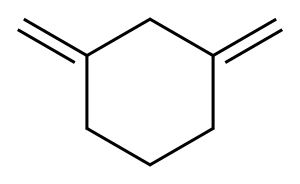 1,3-Dimethylenecyclohexane Struktur