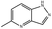 5-甲基-4-氮杂吲唑 结构式