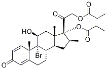 (11β,16β)-9-BroMo-11-hydroxy-16-Methyl-17,21-bis(1-oxopropoxy)pregna-1,4-diene-3,20-dione