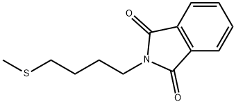 N-(4-methylsulfanyl-butyl)phthalimide 结构式
