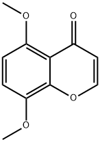 5,8-Dimethoxy-4H-1-benzopyran-4-one Structure