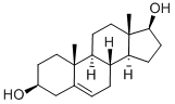 アンドロステンジオール 化学構造式