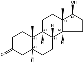Stanolone Structure