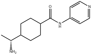 Cyclohexanecarboxamide, 4-[(1R)-1-aminoethyl]-N-4-pyridinyl- (9CI) 结构式