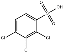 2,3,4-三氯苯磺酸,52106-01-1,结构式