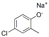 Sodium 4-chloro-2-methylphenolate Struktur