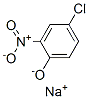 sodium 4-chloro-2-nitrophenolate Struktur