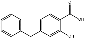 4-Benzyl-2-hydroxybenzoic acid 结构式
