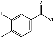 Benzoyl chloride, 3-iodo-4-Methyl- Structure