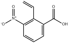 Benzoic acid, 2-ethenyl-3-nitro- (9CI) 结构式