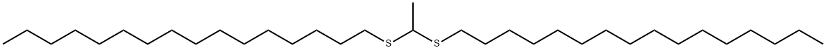 17,20-Dithiahexatriacontane 结构式