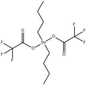 dibutyltin, 2,2,2-trifluoroacetic acid Struktur
