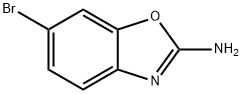 2-氨基-6-溴苯并恶唑 结构式