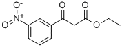 3-硝基苯甲酰乙酸乙酯,52119-38-7,结构式