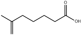 6-甲基-6-庚烯酸, 5212-67-9, 结构式