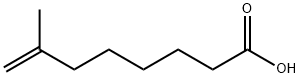 7-メチル-7-オクテン酸 化学構造式