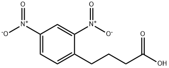 2,4-Dinitrobenzenebutyric acid Struktur