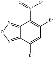 5,7-Dibromo-4-nitrobenzofurazane Struktur