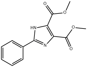 1H-Imidazole-4,5-dicarboxylic acid, 2-phenyl-, 4,5-dimethyl ester 结构式