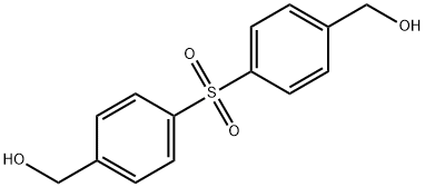 4,4'-Sulfonylbis(benzenemethanol) 结构式