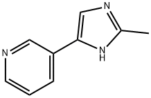 3-(2-METHYL-1H-IMIDAZOL-4-YL)-PYRIDINE 结构式