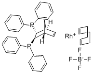 521272-85-5 (2R,3R)-(-)-2,3-双(二苯基膦基)双环[2.2.1]庚-5-烯(1,5-环辛二烯)铑(I)四氟硼酸盐