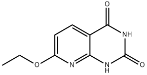 Pyrido[2,3-d]pyrimidine-2,4(1H,3H)-dione, 7-ethoxy- (9CI) 结构式