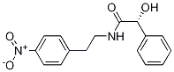 (1R)-N-4-ニトロフェネチル)-2-フェニルグリコールアミド 化学構造式