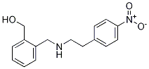 BenzeneMethanol, -[[[2-(4-nitrophenyl)ethyl]aMino]Methyl]-, (R)- Struktur