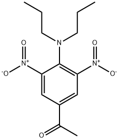 3',5'-Dinitro-4'-dipropylaminoacetophenone Struktur