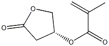 2-Propenoicacid,2-methyl-,(3R)-tetrahydro-5-oxo-3-furanylester(9CI) 结构式