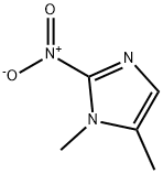 1,5-Dimethyl-2-nitro-1H-imidazole Struktur