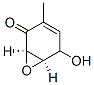 (1R,6R)-5-Hydroxy-3-methyl-7-oxabicyclo[4.1.0]hept-3-en-2-one Structure
