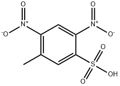 5-甲基-2,4-二硝基苯磺酸, 52146-86-8, 结构式