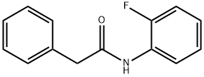 N-(2-Fluorophenyl)-2-phenylacetamide Struktur