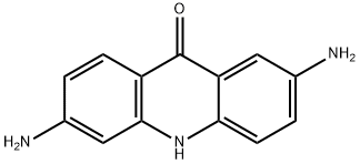 2,6-Diaminoacridin-9(10H)-one 结构式