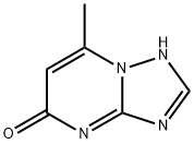5-HYDROXY-7-METHYL-1,3,4-TRIAZAINDOLIZINE 结构式