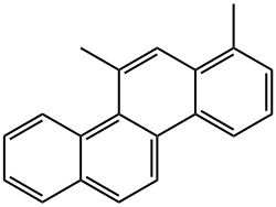1,11-Dimethylchrysene Structure