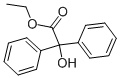 1,1-二苯基-1-羟基乙酸乙酯,52182-15-7,结构式
