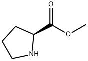 2-ピロリジンカルボン酸メチル 化学構造式