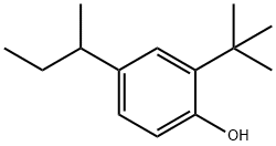 2-tert-ブチル-4-sec-ブチルフェノール 化学構造式