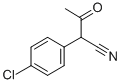 α-アセチル-4-クロロベンゼンアセトニトリル 化学構造式