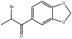 2-Bromo-3',4'-(methylenedioxy)propiophenone Structure