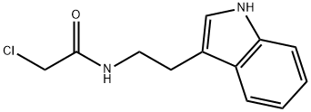 色胺,N-氯乙酰基-, 52191-26-1, 结构式